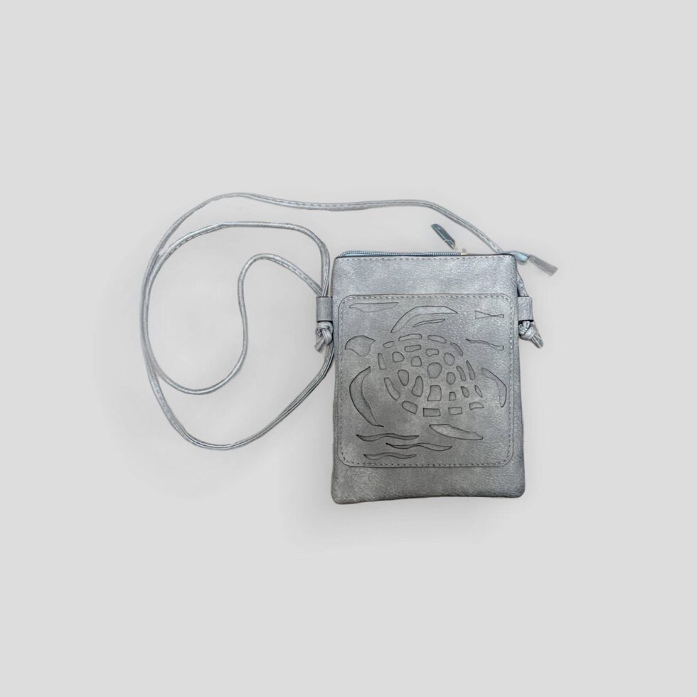 Blue Turtle Crossbody Purse