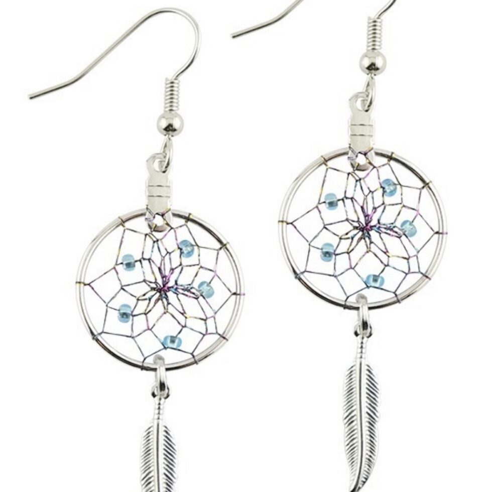 .75" Dreamcatcher Earring