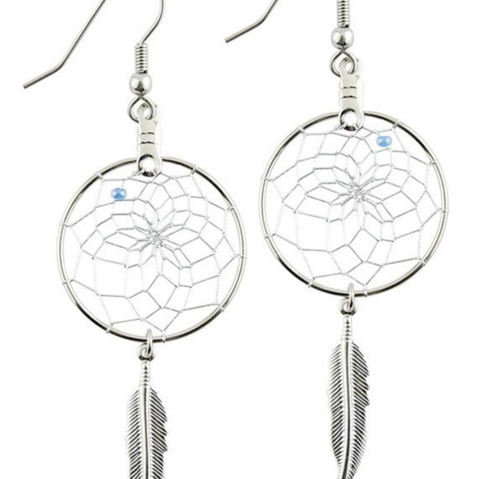 1" Dreamcatcher Earrings